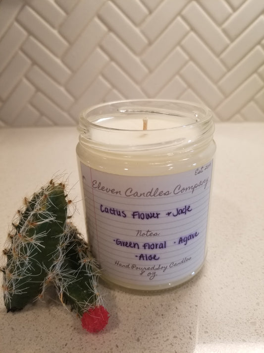 Cactus Flower &  Jade
